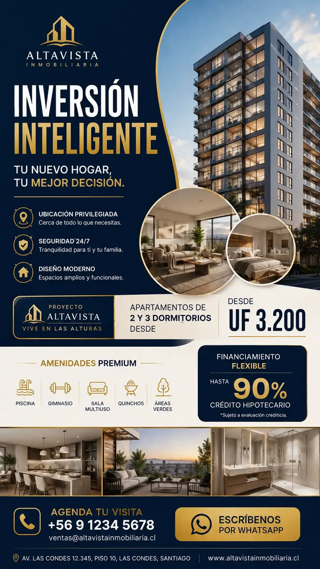 Inversión inteligente con look premium