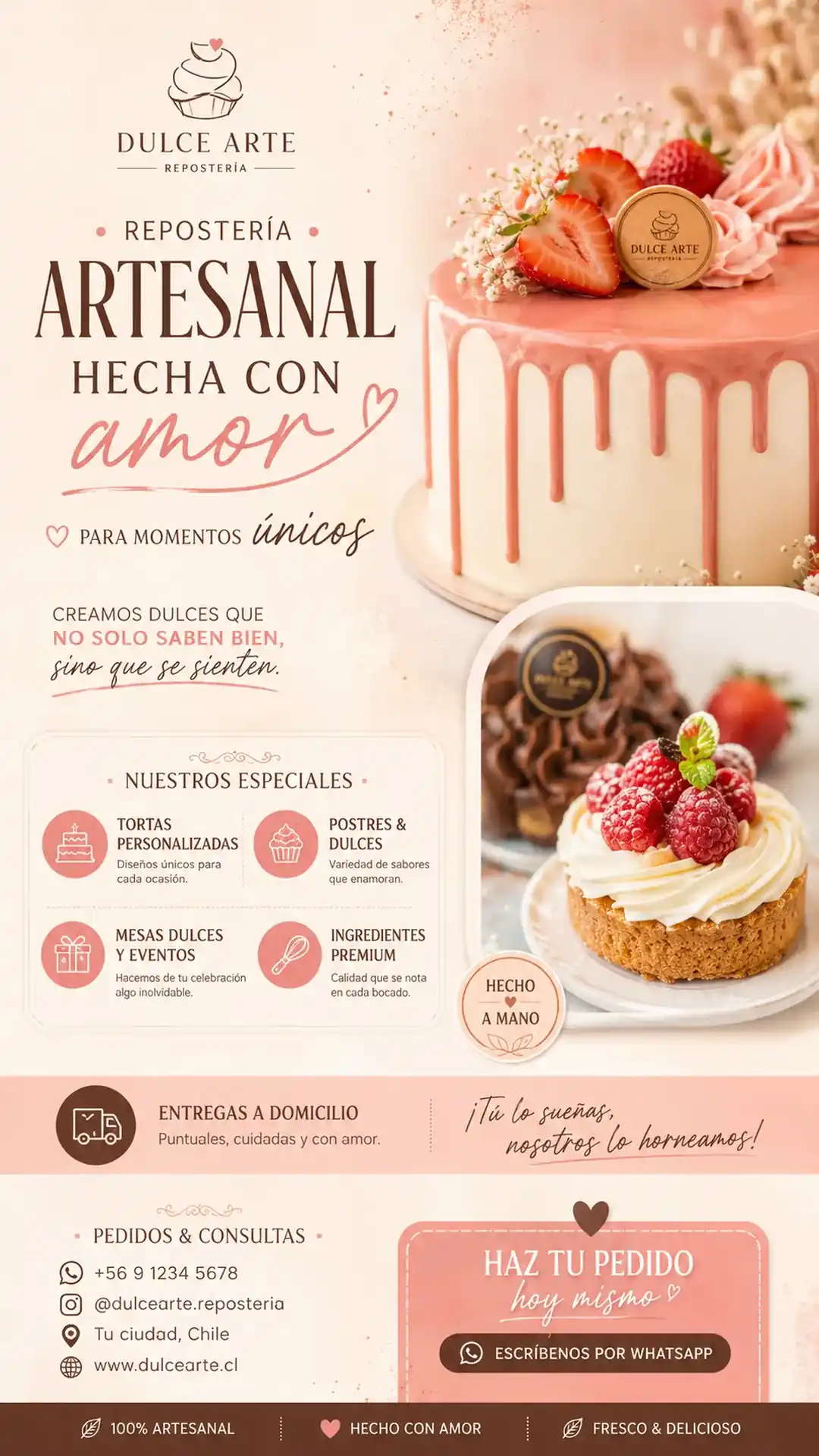 Dulce, elegante y memorable