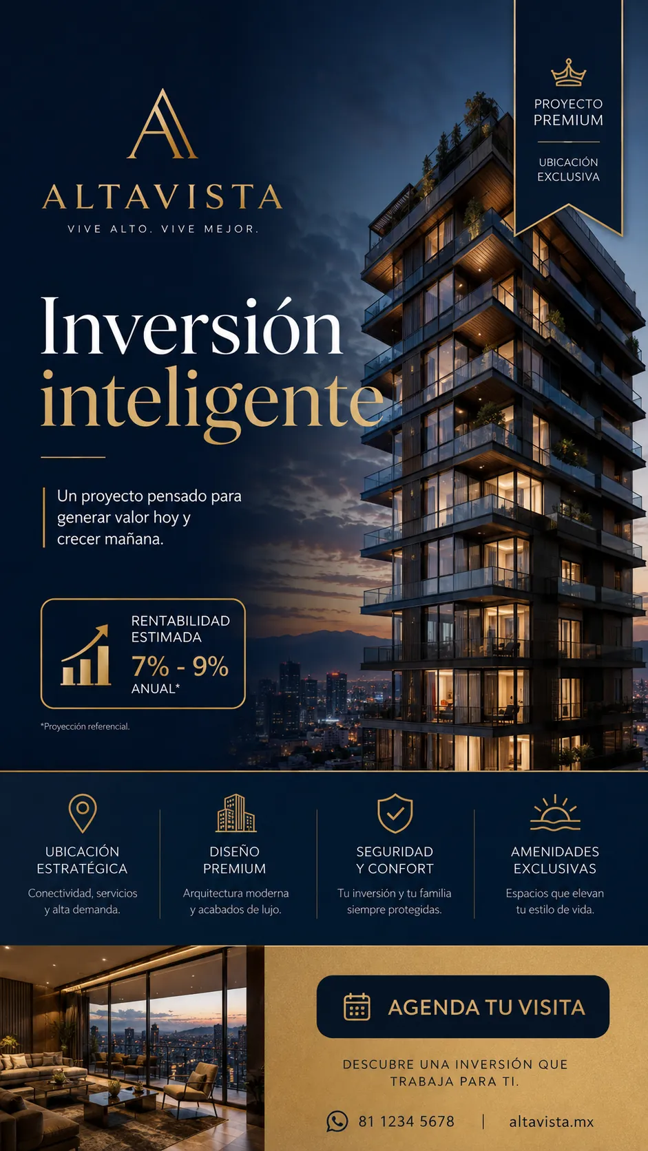 Inmobiliaria — diseño 1080x1920
