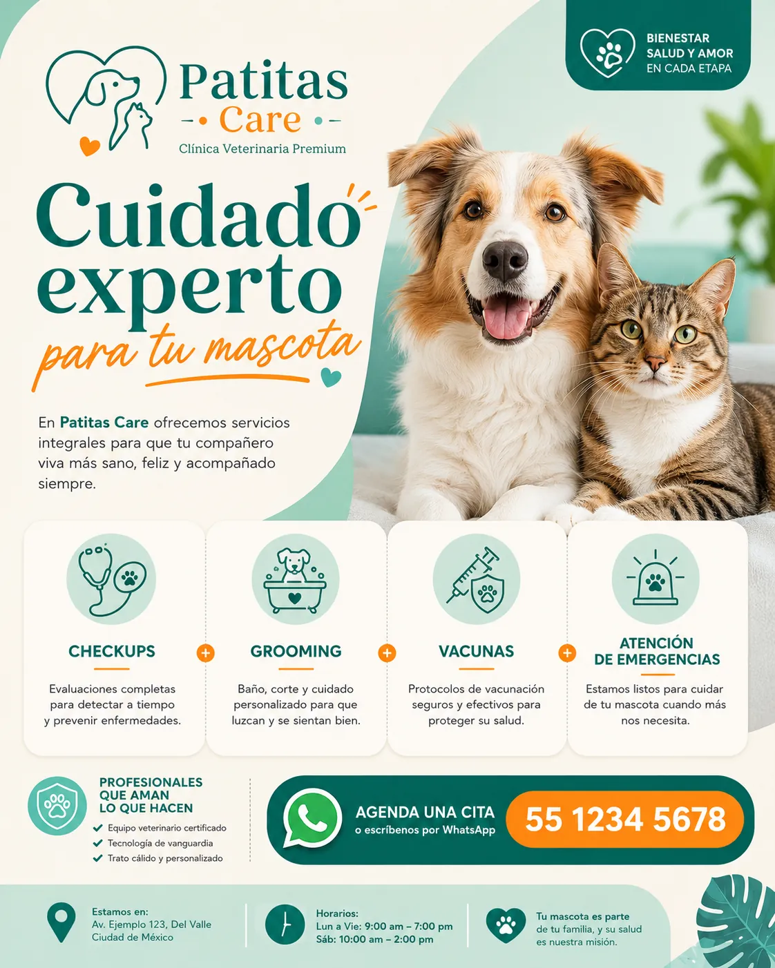 Pet shop — diseño 1080x1350